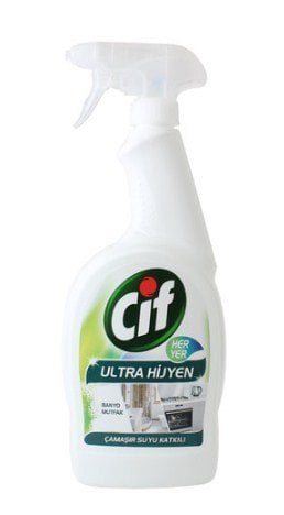 Cif Sprey Ultra Hijyen Çamaşır Suyu Katkılı 750 Ml