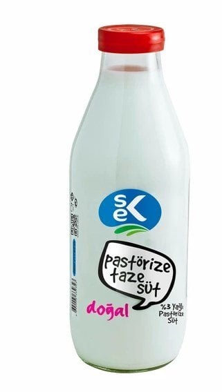 Sek Günlük Süt Cam 1 Lt