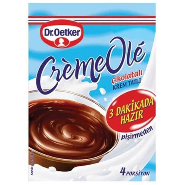 Dr. Oetker Creme Ole Çikolatalı Krem Tatlı 125 Gr