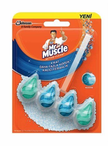 Mr. Muscle 5 in 1 Klozet Blok Marine 38 Gr