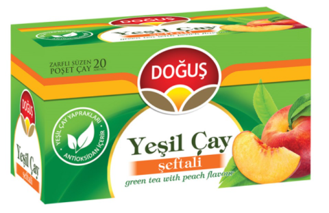 Doğus Meyve Çayı Yeşil Çay&Şeftali 20li